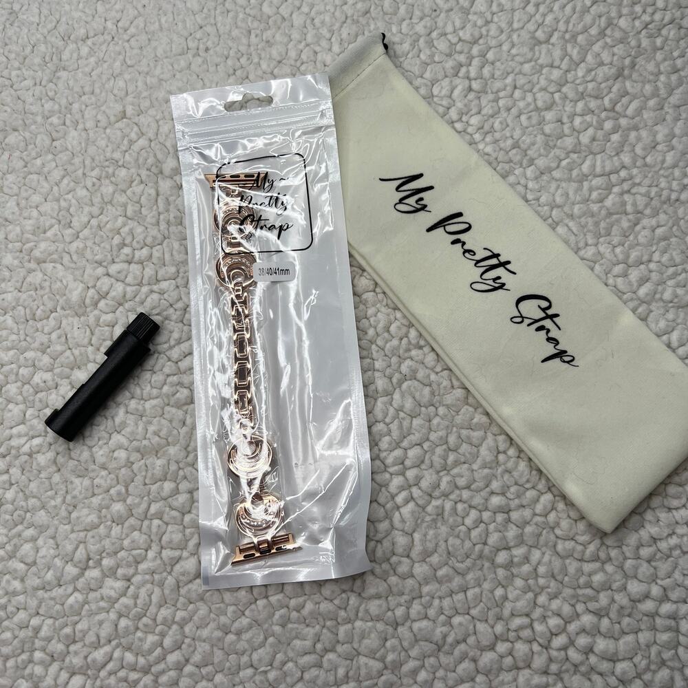 My Pretty Strap Rose Gold Apple Watch Band